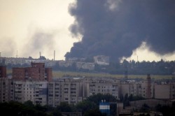 Донбасс снова в огне Донбасс снова в огне