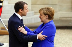 Меркель и Макрон объявили о создании нового истребителя Меркель и Макрон объявили о создании нового истребителя