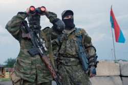 В Луганске воинская часть сдалась ополченцам