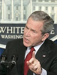 Буш готовит санкции для России