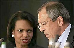 Лавров и Райс обменялись колкостями Лавров и Райс обменялись колкостями
