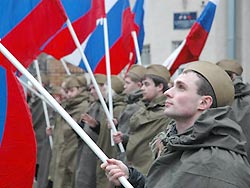 Защитники Бронзового солдата требуют отставки правительства Защитники Бронзового солдата требуют отставки правительства
