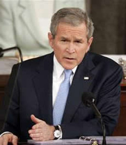 Буш угрожает России ухудшением отношений