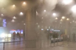 «Домодедово» загорелось «Домодедово» загорелось