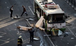 В Волгограде взорвался автобус