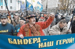 Проспект Бандеры заканчивается Бабьим Яром Проспект Бандеры заканчивается Бабьим Яром