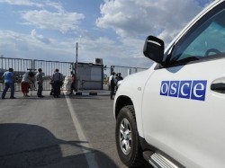 Украинские силовики обстреляли наблюдателей ОБСЕ