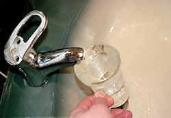 В Цхинвали дали воду В Цхинвали дали воду
