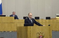 Путин выступил на пленарном заседании Госдумы Путин выступил на пленарном заседании Госдумы