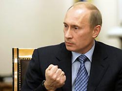 Путин пригрозил Грузии ответными мерами Путин пригрозил Грузии ответными мерами