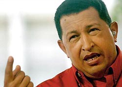 Чавес пригрозил США перекрыть нефть