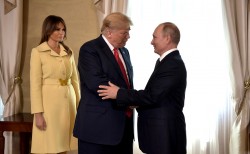 Путин и Трамп провели переговоры в Хельсинки