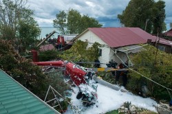В Сочи разбился частный вертолет В Сочи разбился частный вертолет