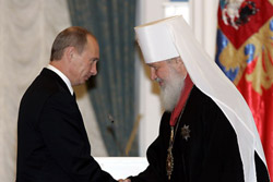 Путин встретился с патриархом Кириллом