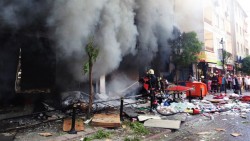 В Стамбуле прогремел сильный взрыв В Стамбуле прогремел сильный взрыв