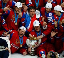 Россия выиграла ЧМ по хоккею Россия выиграла ЧМ по хоккею