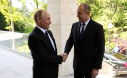 Путин встретился с президентом Болгарии