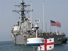 В порт Батуми вошел американский военный флот