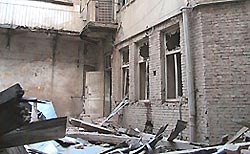 Под Харьковом взорвался жилой дом Под Харьковом взорвался жилой дом