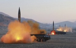 Ракета КНДР взорвалась после старта