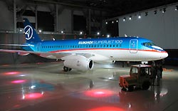 Superjet-100 останутся в ангарах