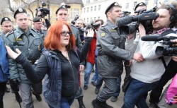 Сторонники Pusy Riot попали под стражу