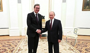 Путин и Вучич обсудили ситуацию на Балканах Путин и Вучич обсудили ситуацию на Балканах