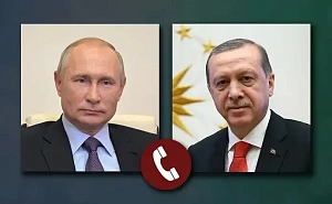 Путин и Эрдоган обсудили ситуацию на Украине Путин и Эрдоган обсудили ситуацию на Украине