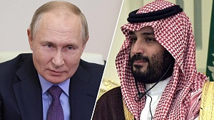 Путин провёл переговоры с саудовским кронпринцем Путин провёл переговоры с саудовским кронпринцем