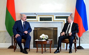 Путин и Лукашенко провели переговоры в Санкт-Петербурге Путин и Лукашенко провели переговоры в Санкт-Петербурге