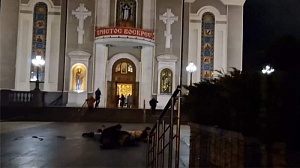 ВСУ обстреляли Донецк в пасхальную ночь ВСУ обстреляли Донецк в пасхальную ночь