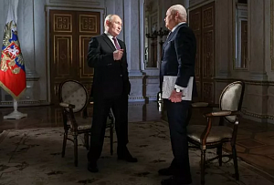 Президент России дал интервью журналисту Киселеву