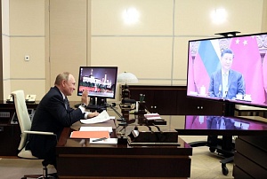 Путин и Си Цзиньпин завершили переговоры Путин и Си Цзиньпин завершили переговоры