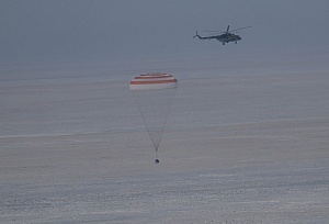 Экипаж «Союза МС-13» вернулся на Землю
