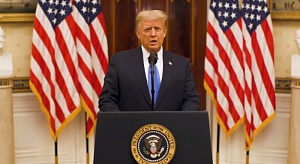 Трамп выступил перед американцами с прощальной речью Трамп выступил перед американцами с прощальной речью