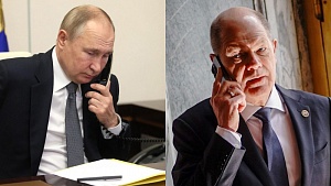 Путин обсудил с Шольцем конфликт на Украине Путин обсудил с Шольцем конфликт на Украине