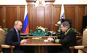 Путин обсудил с главой Верховного суда гуманизацию законодательства Путин обсудил с главой Верховного суда гуманизацию законодательства