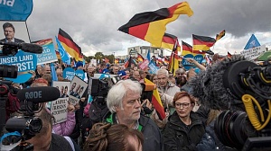 В Берлине демонстранты потребовали отмены антироссийских санкций