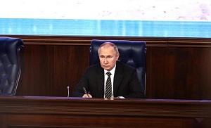 Путин: в эскалации напряжённости в Европе виноваты США