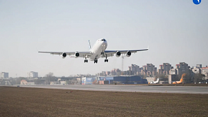 Опытный образец Ил-96-400М совершил первый полёт Опытный образец Ил-96-400М совершил первый полёт