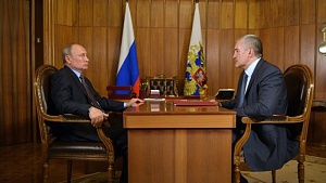 Аксёнов рассказал Путину о проблемах в развитии Крыма Аксёнов рассказал Путину о проблемах в развитии Крыма