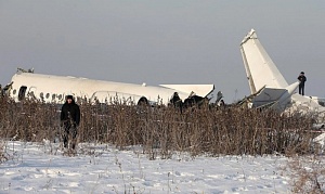 В Казахстане разбился пассажирский самолёт