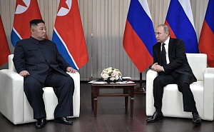 Путин поговорил с Ким Чен Ыном тет-а-тет Путин поговорил с Ким Чен Ыном тет-а-тет