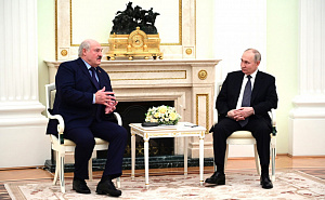 В Кремле состоялась встреча Путина и Лукашенко