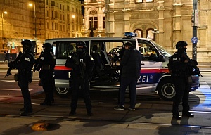 В результате терактов в Вене пострадали 18 человек В результате терактов в Вене пострадали 18 человек