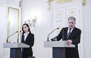Президент и премьер Финляндии высказались в поддержку немедленного вступления в НАТО Президент и премьер Финляндии высказались в поддержку немедленного вступления в НАТО
