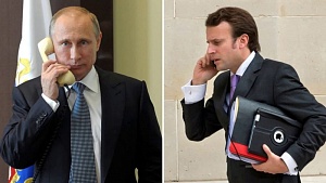 Путин и Макрон обсудили «отравление» Навального Путин и Макрон обсудили «отравление» Навального