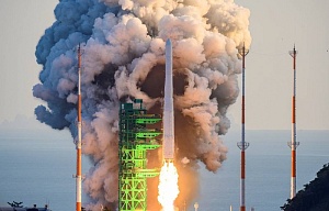 Южная Корея запустила первую собственную космическую ракету Южная Корея запустила первую собственную космическую ракету