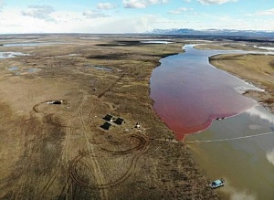 В Норильске дизельное топливо утекло в реки