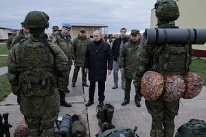 Путин проверил ход подготовки мобилизованных в Рязанской области Путин проверил ход подготовки мобилизованных в Рязанской области